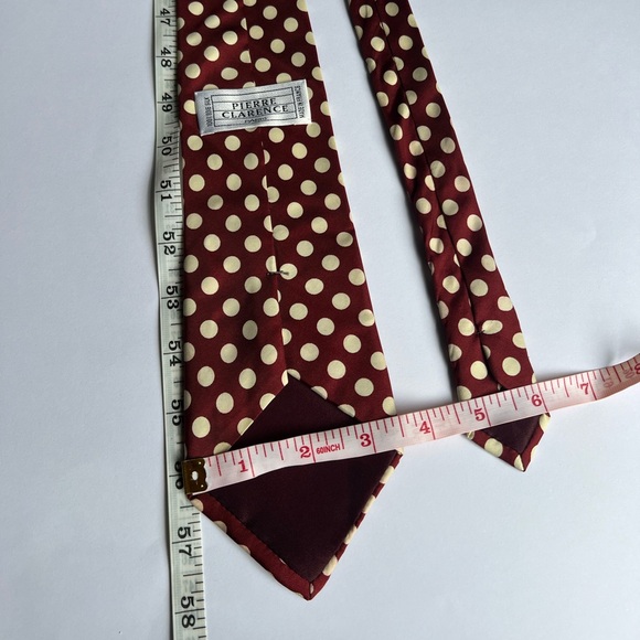 Pierre Clarence Polkadot Tie - Picture 4 of 4